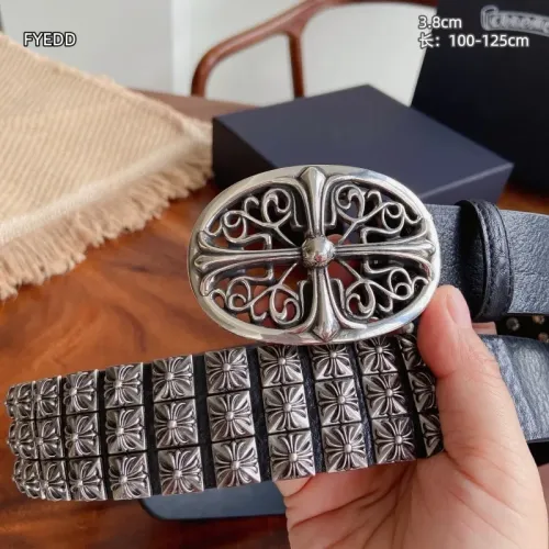 Replica Chrome Hearts AAA Quality Belts For Men #1457785 $158.00 USD for Wholesale