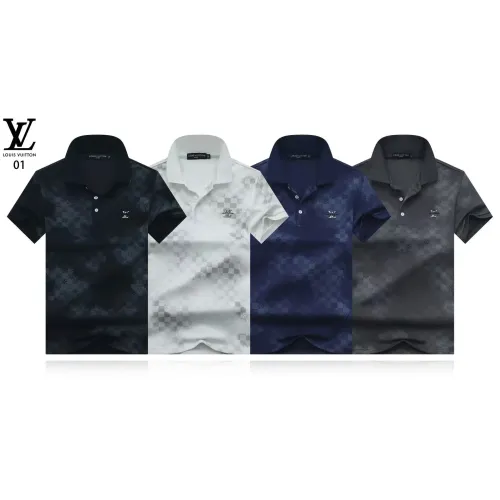 Replica Louis Vuitton LV T-Shirts Short Sleeved For Men #1457917 $34.00 USD for Wholesale