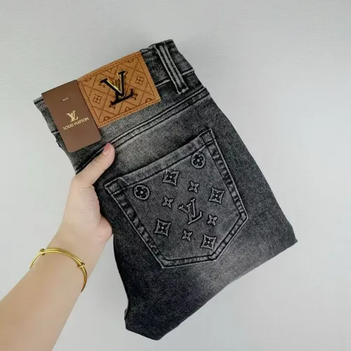 Louis Vuitton LV Jeans For Men #1458046 $48.00 USD, Wholesale Replica Louis Vuitton LV Jeans