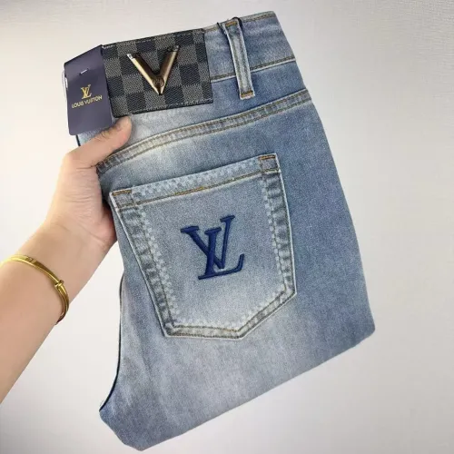 Louis Vuitton LV Jeans For Men #1458047 $48.00 USD, Wholesale Replica Louis Vuitton LV Jeans