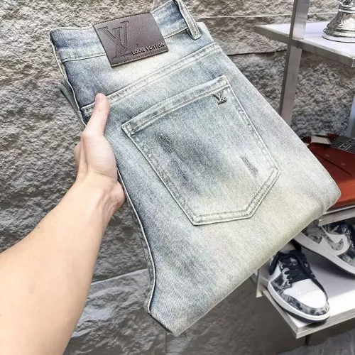 Louis Vuitton LV Jeans For Men #1458049 $48.00 USD, Wholesale Replica Louis Vuitton LV Jeans