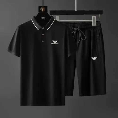 Armani Tracksuits Short Sleeved For Men #1458094