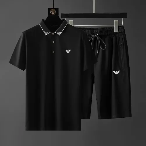Armani Tracksuits Short Sleeved For Men #1458095