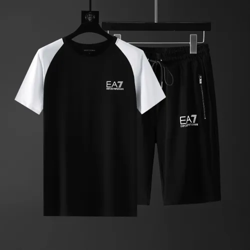 Armani Tracksuits Short Sleeved For Men #1458099