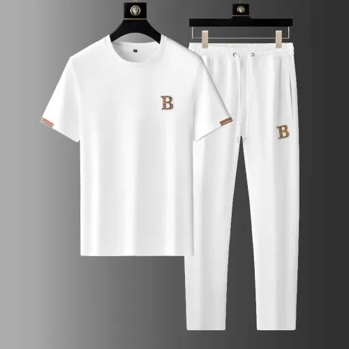 Burberry Tracksuits Short Sleeved For Men #1458113 $72.00 USD, Wholesale Replica Burberry Tracksuits