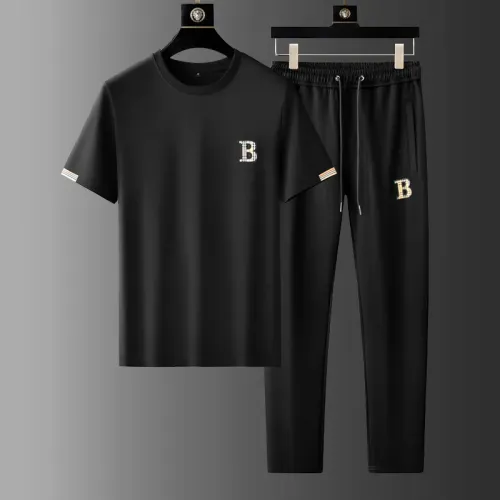 Burberry Tracksuits Short Sleeved For Men #1458114 $72.00 USD, Wholesale Replica Burberry Tracksuits