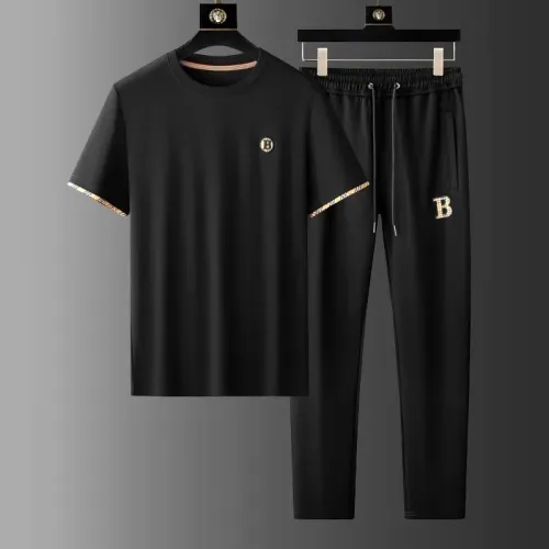 Burberry Tracksuits Short Sleeved For Men #1458116 $72.00 USD, Wholesale Replica Burberry Tracksuits