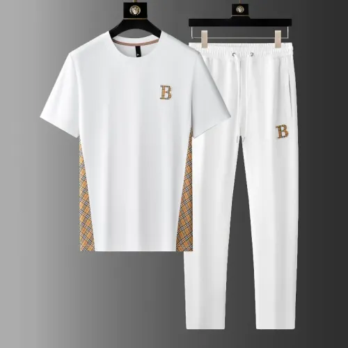Burberry Tracksuits Short Sleeved For Men #1458117 $72.00 USD, Wholesale Replica Burberry Tracksuits