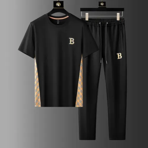 Burberry Tracksuits Short Sleeved For Men #1458118 $72.00 USD, Wholesale Replica Burberry Tracksuits