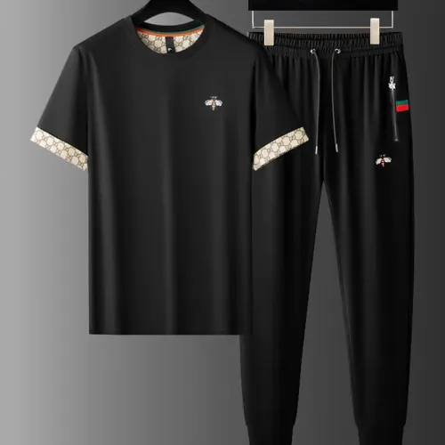 Gucci Tracksuits Short Sleeved For Men #1458120 $72.00 USD, Wholesale Replica Gucci Tracksuits