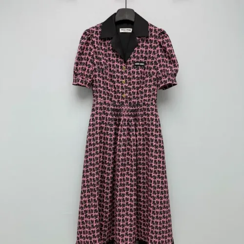 MIU MIU Dresses Short Sleeved For Women #1458131