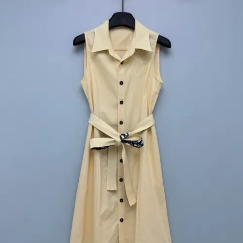 Christian Dior Dresses Sleeveless For Women #1458140 $125.00 USD, Wholesale Replica Christian Dior Dresses