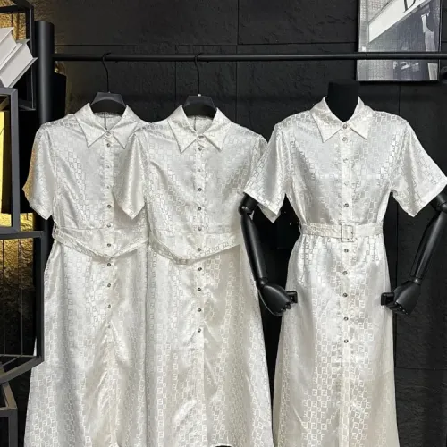 Fendi Dresses Short Sleeved For Women #1458151