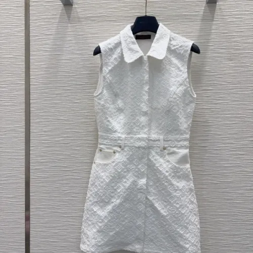Louis Vuitton LV Dresses Sleeveless For Women #1458160 $76.00 USD, Wholesale Replica Louis Vuitton LV Dresses