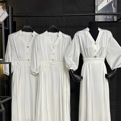 Louis Vuitton LV Dresses Middle Sleeved For Women #1458163 $88.00 USD, Wholesale Replica Louis Vuitton LV Dresses