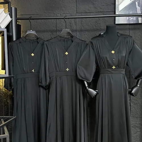 Louis Vuitton LV Dresses Middle Sleeved For Women #1458164 $88.00 USD, Wholesale Replica Louis Vuitton LV Dresses