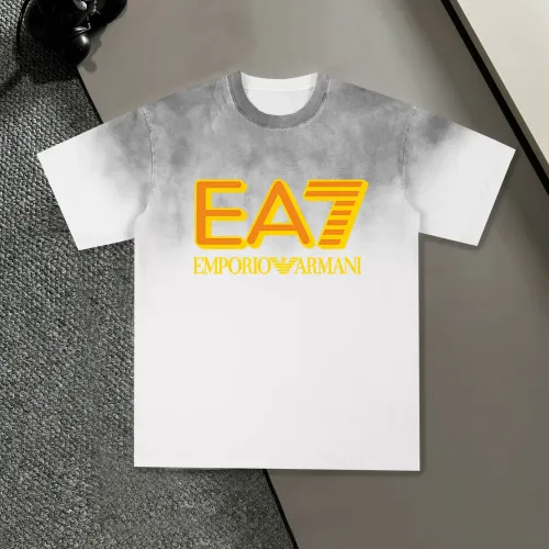 Armani T-Shirts Short Sleeved For Unisex #1458217