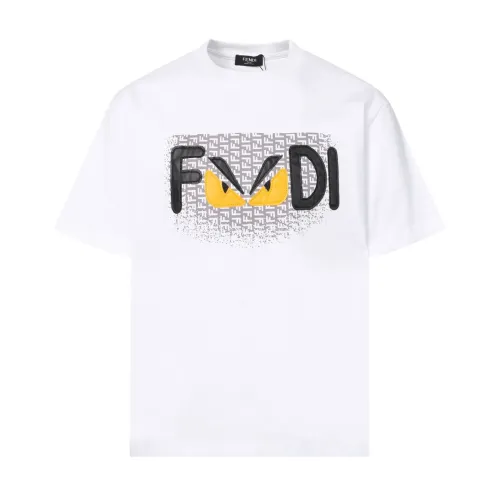 Fendi T-Shirts Short Sleeved For Unisex #1458395