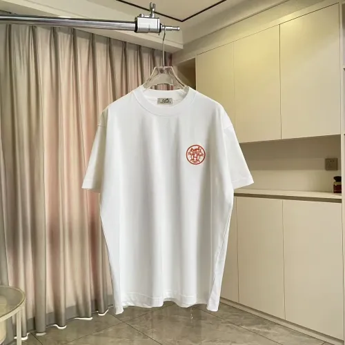 Hermes T-Shirts Short Sleeved For Unisex #1458405 $45.00 USD, Wholesale Replica Hermes T-Shirts