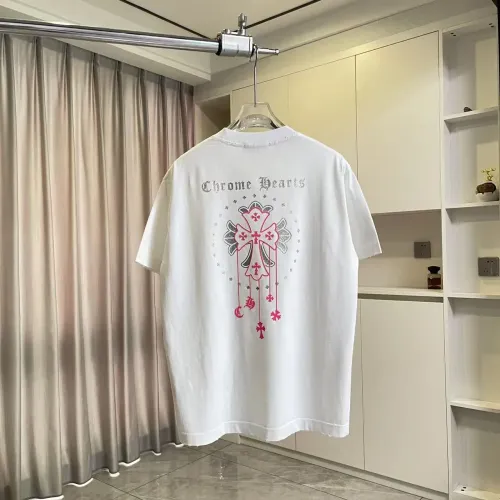 Chrome Hearts T-Shirts Short Sleeved For Unisex #1458471 $48.00 USD, Wholesale Replica Chrome Hearts T-Shirts