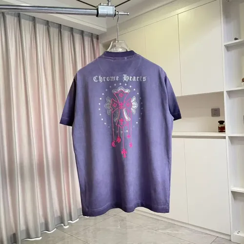 Chrome Hearts T-Shirts Short Sleeved For Unisex #1458472 $48.00 USD, Wholesale Replica Chrome Hearts T-Shirts