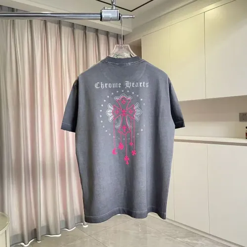 Chrome Hearts T-Shirts Short Sleeved For Unisex #1458473 $48.00 USD, Wholesale Replica Chrome Hearts T-Shirts