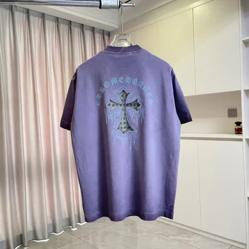 Chrome Hearts T-Shirts Short Sleeved For Unisex #1458491 $48.00 USD, Wholesale Replica Chrome Hearts T-Shirts
