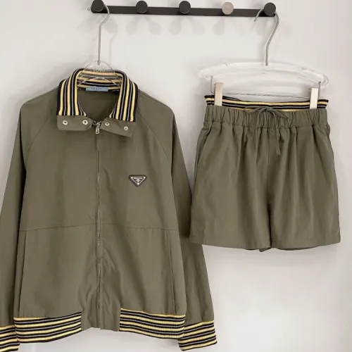 Prada Tracksuits Long Sleeved For Women #1458496 $105.00 USD, Wholesale Replica Prada Tracksuits