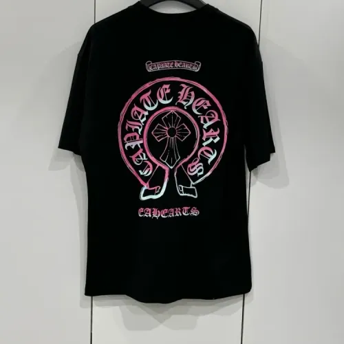 Chrome Hearts T-Shirts Short Sleeved For Women #1458504 $48.00 USD, Wholesale Replica Chrome Hearts T-Shirts