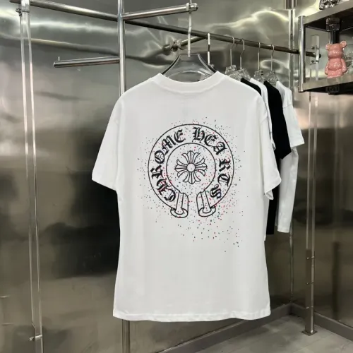 Chrome Hearts T-Shirts Short Sleeved For Unisex #1458506 $40.00 USD, Wholesale Replica Chrome Hearts T-Shirts