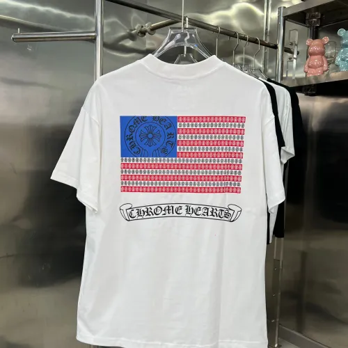 Chrome Hearts T-Shirts Short Sleeved For Unisex #1458512 $40.00 USD, Wholesale Replica Chrome Hearts T-Shirts