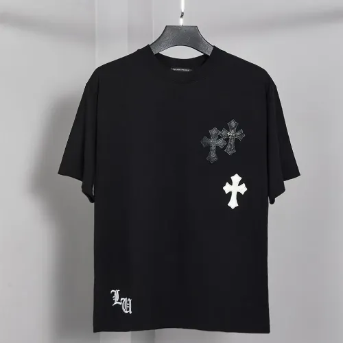 Chrome Hearts T-Shirts Short Sleeved For Unisex #1458518 $48.00 USD, Wholesale Replica Chrome Hearts T-Shirts