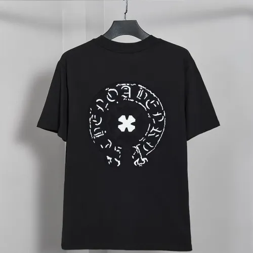 Chrome Hearts T-Shirts Short Sleeved For Unisex #1458520 $48.00 USD, Wholesale Replica Chrome Hearts T-Shirts