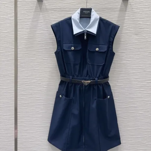 Prada Dresses Sleeveless For Women #1458569