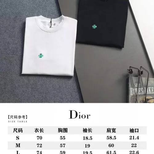 Replica Christian Dior T-Shirts Short Sleeved For Unisex #1458601 $42.00 USD for Wholesale