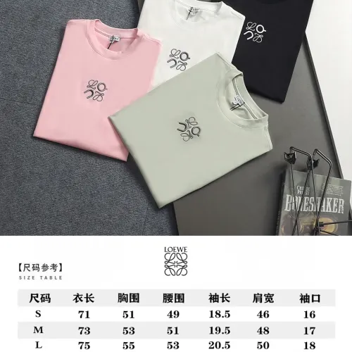 Replica LOEWE T-Shirts Short Sleeved For Unisex #1458630 $40.00 USD for Wholesale