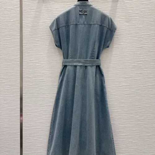 Replica Chanel Dresses Sleeveless For Women #1458644 $130.00 USD for Wholesale