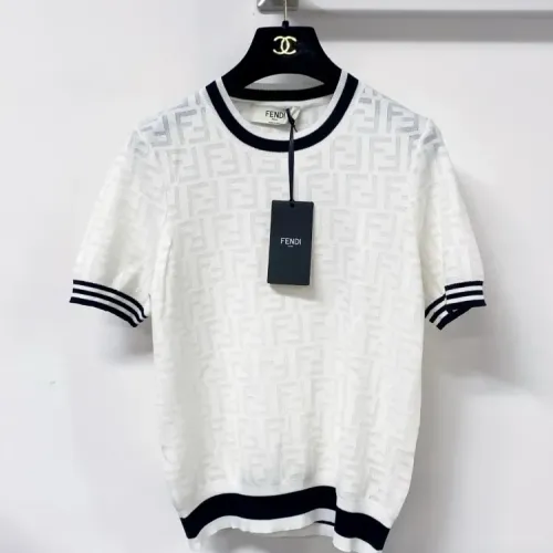 Fendi T-Shirts Short Sleeved For Women #1458680