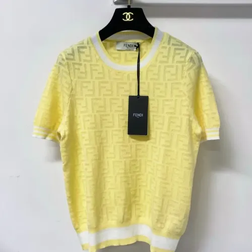 Fendi T-Shirts Short Sleeved For Women #1458682