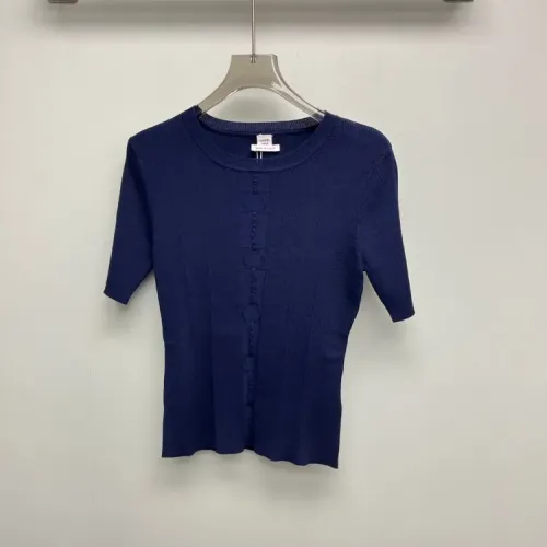 Hermes T-Shirts Short Sleeved For Women #1458694 $80.00 USD, Wholesale Replica Hermes T-Shirts