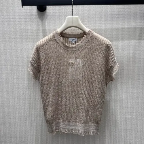 Chanel T-Shirts Short Sleeved For Women #1458746