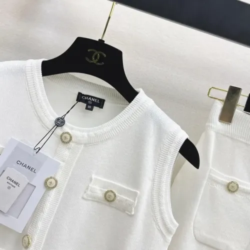 Replica Chanel Tracksuits Sleeveless For Women #1458773 $105.00 USD for Wholesale