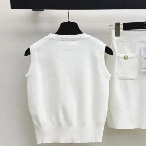 Replica Chanel Tracksuits Sleeveless For Women #1458773 $105.00 USD for Wholesale