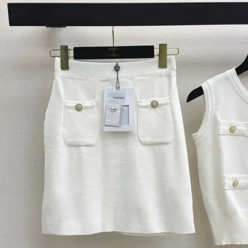 Replica Chanel Tracksuits Sleeveless For Women #1458773 $105.00 USD for Wholesale