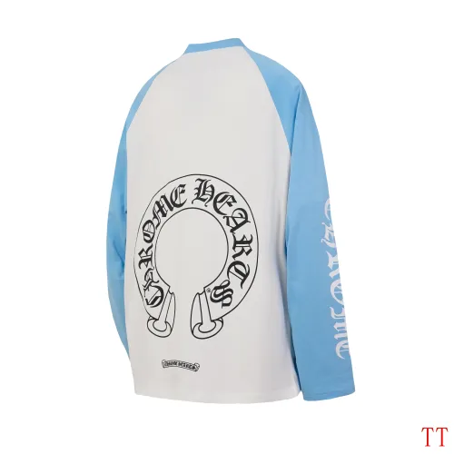 Replica Chrome Hearts T-Shirts Long Sleeved For Unisex #1458819 $39.00 USD for Wholesale