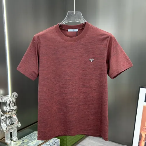 Prada T-Shirts Short Sleeved For Men #1458951