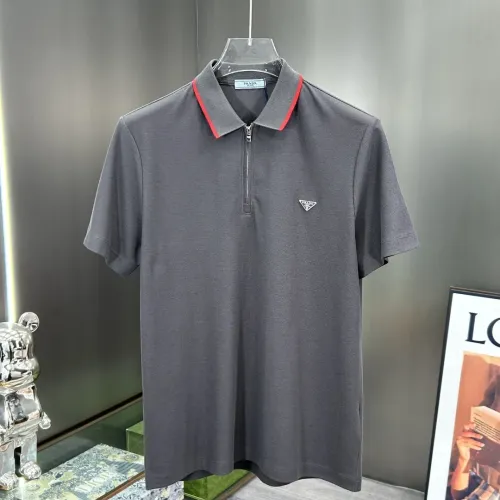 Prada T-Shirts Short Sleeved For Men #1458954
