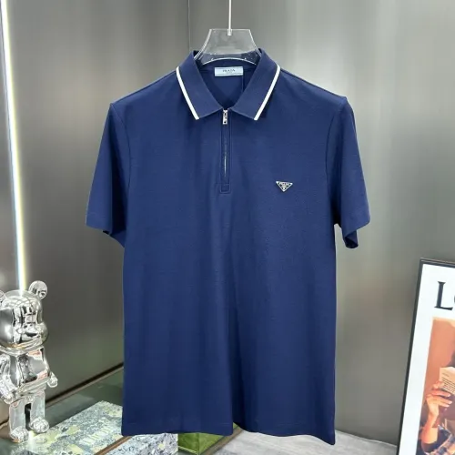 Prada T-Shirts Short Sleeved For Men #1458955