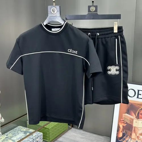 Celine Tracksuits Short Sleeved For Men #1458999