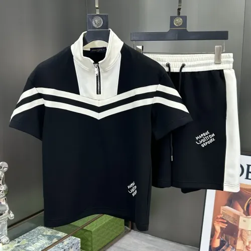 Louis Vuitton LV Tracksuits Short Sleeved For Men #1459004 $112.00 USD, Wholesale Replica Louis Vuitton LV Tracksuits